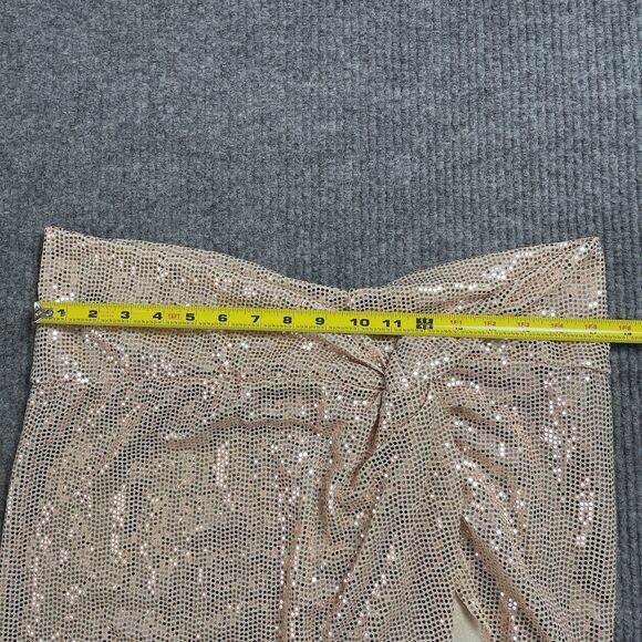 Skims Swim Size 4X Textured Bikini Story Sarong Mini Skirt Clay CU-SAR-3197 NEW - Picture 6 of 7